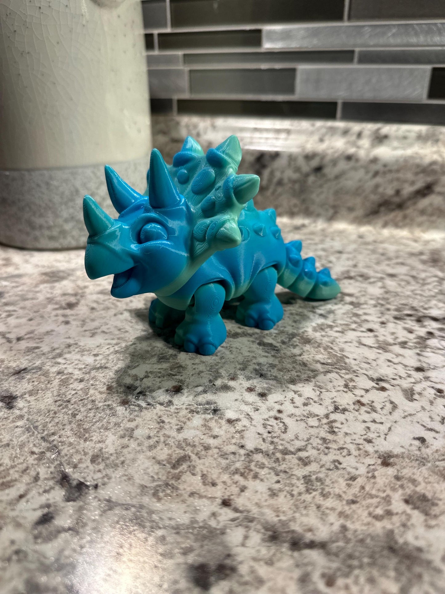 Triceratops - Fridge Toy - Articulated