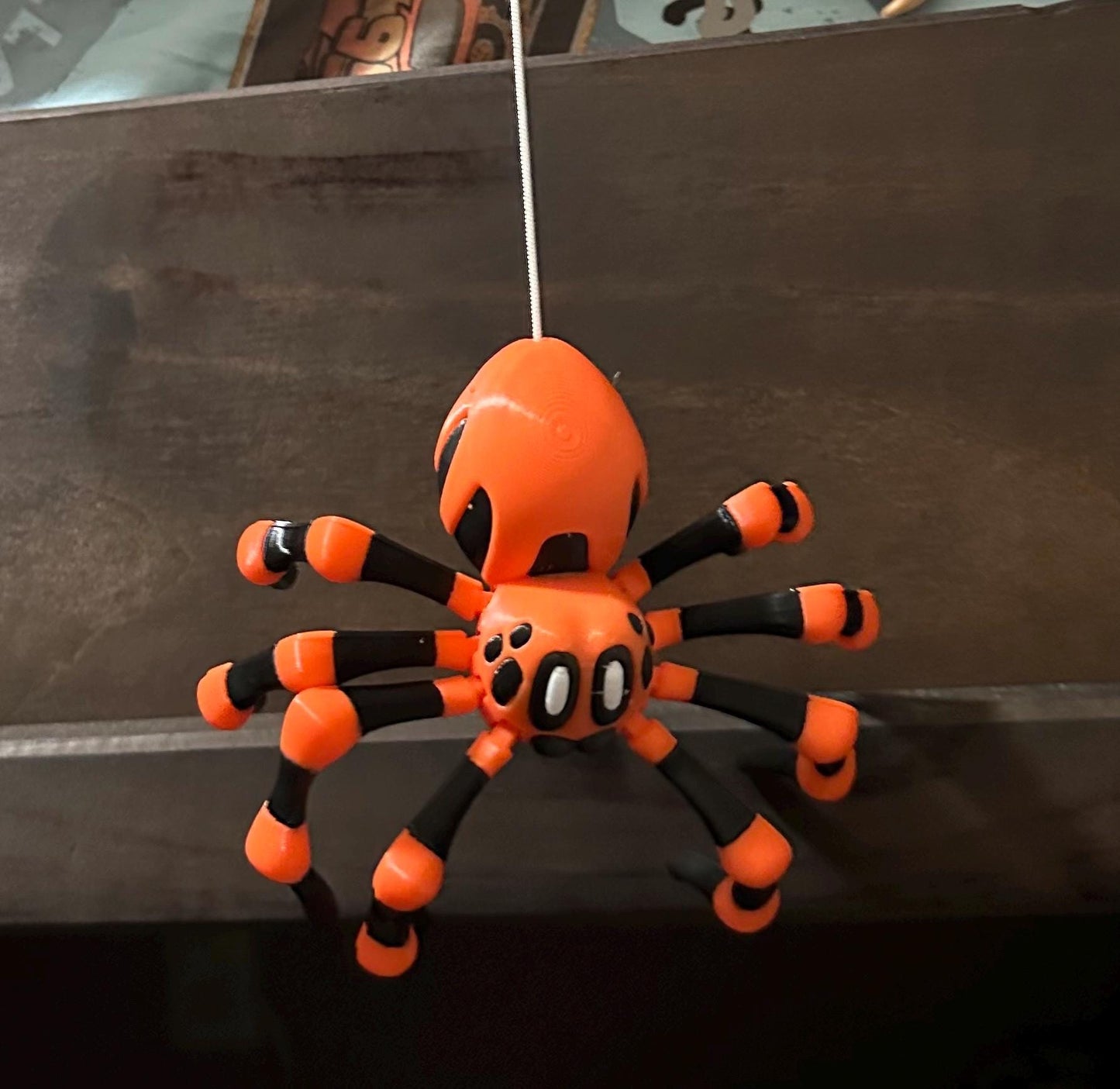 Blob Lab Spider - Fridge Toy - Articulated - Flexi Toy