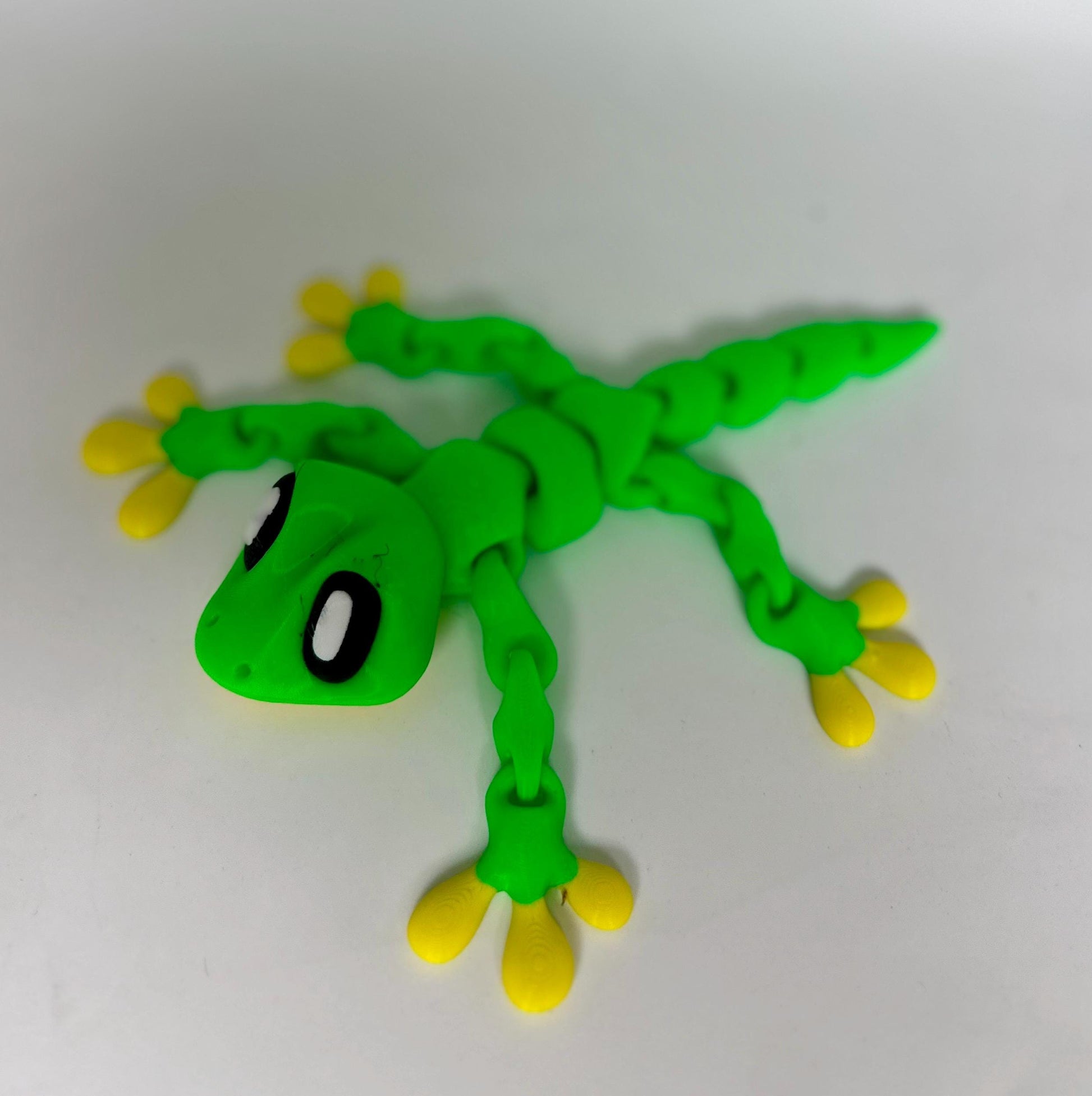 Blob Lab Gecko - Fridge Toy - Articulated - Flexi Toy