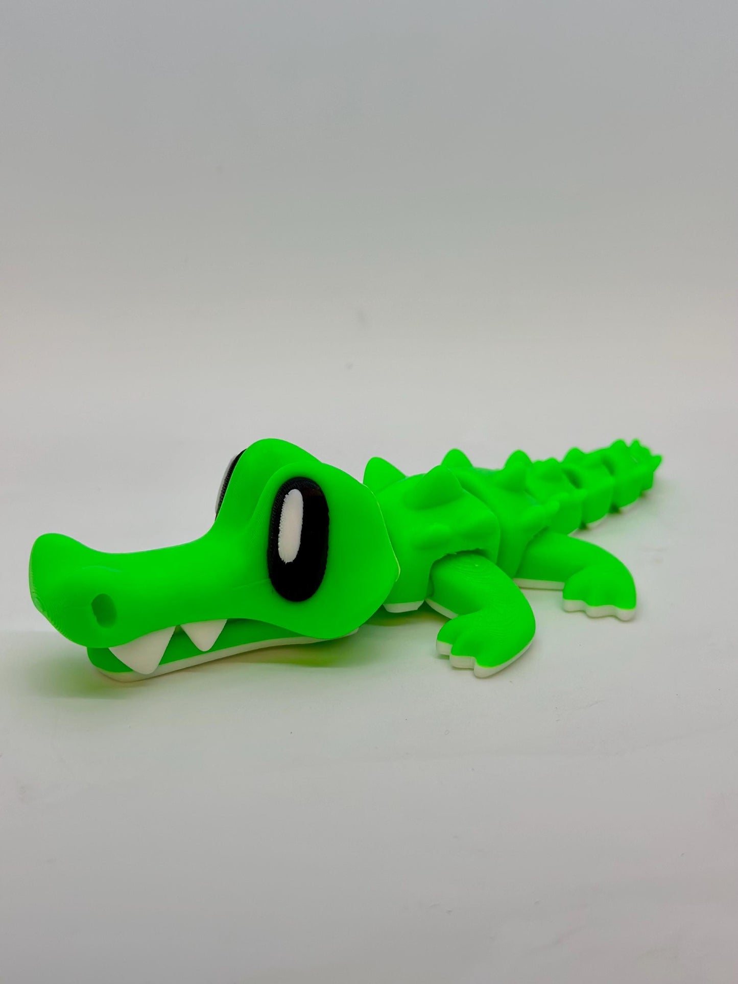 Blob Lab Crocodile - Fridge Toy - Articulated - Flexi Toy