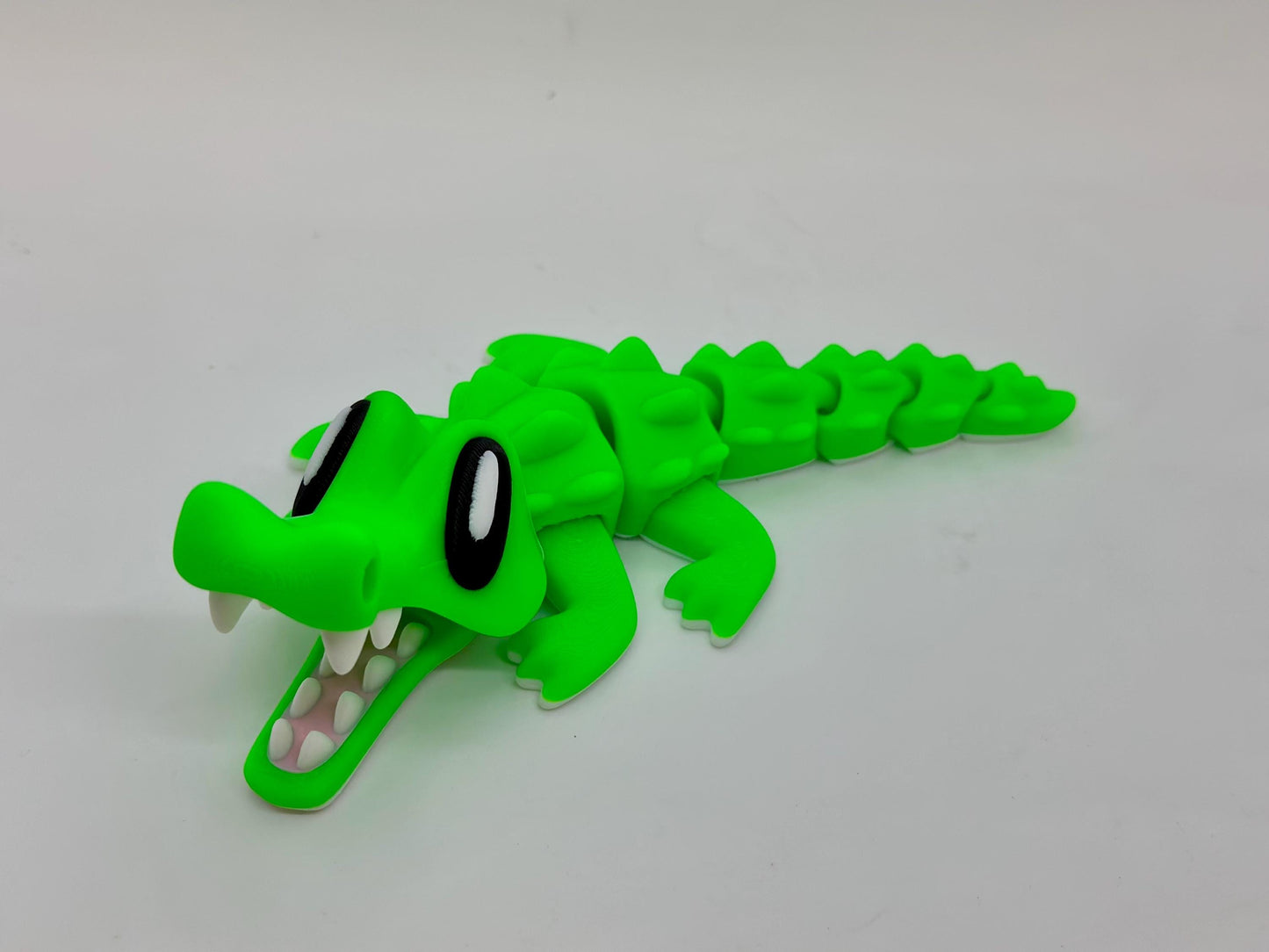 Blob Lab Crocodile - Fridge Toy - Articulated - Flexi Toy