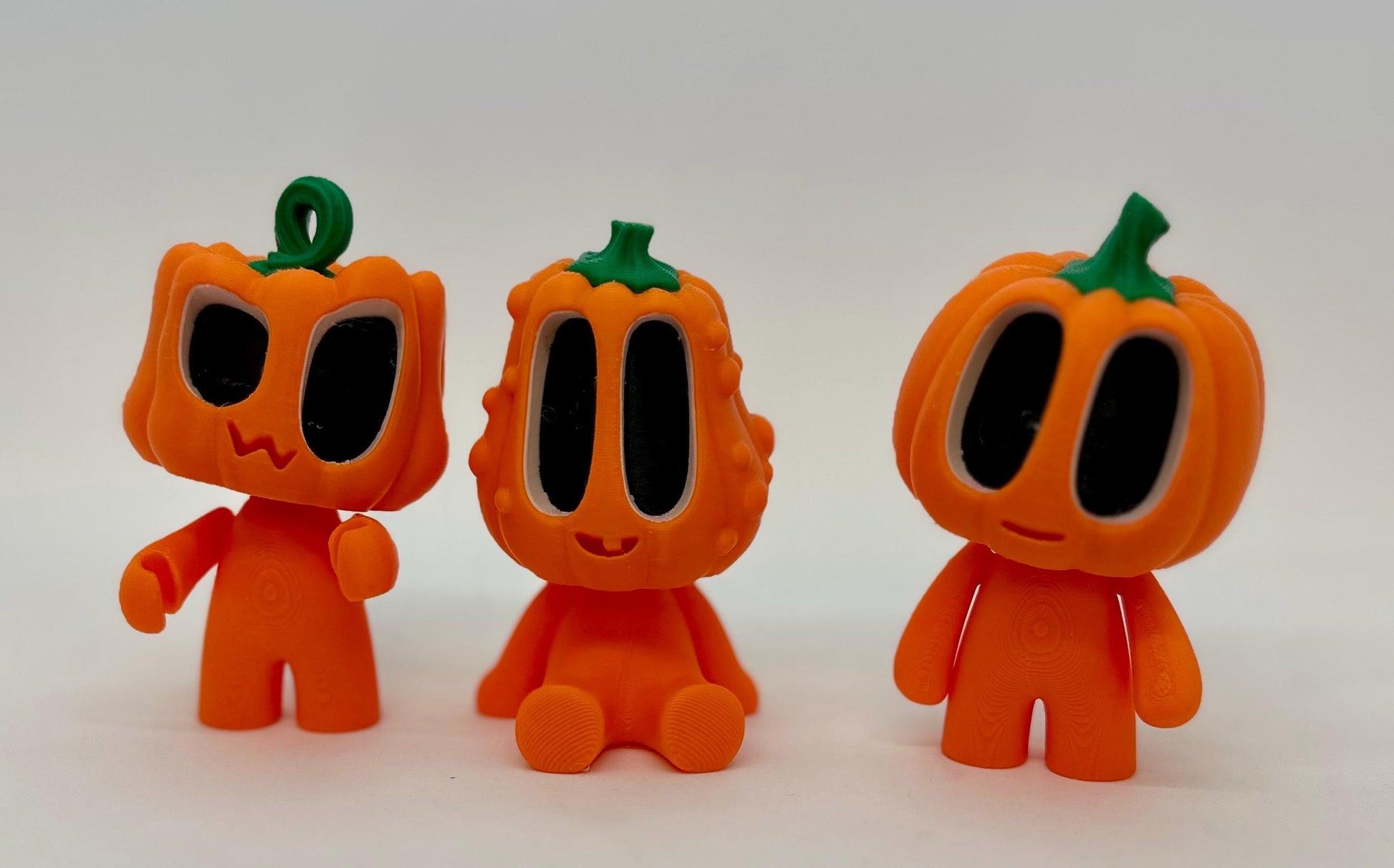 Blob Lab Pumpkins - Fridge Toy - Articulated - Flexi Toy