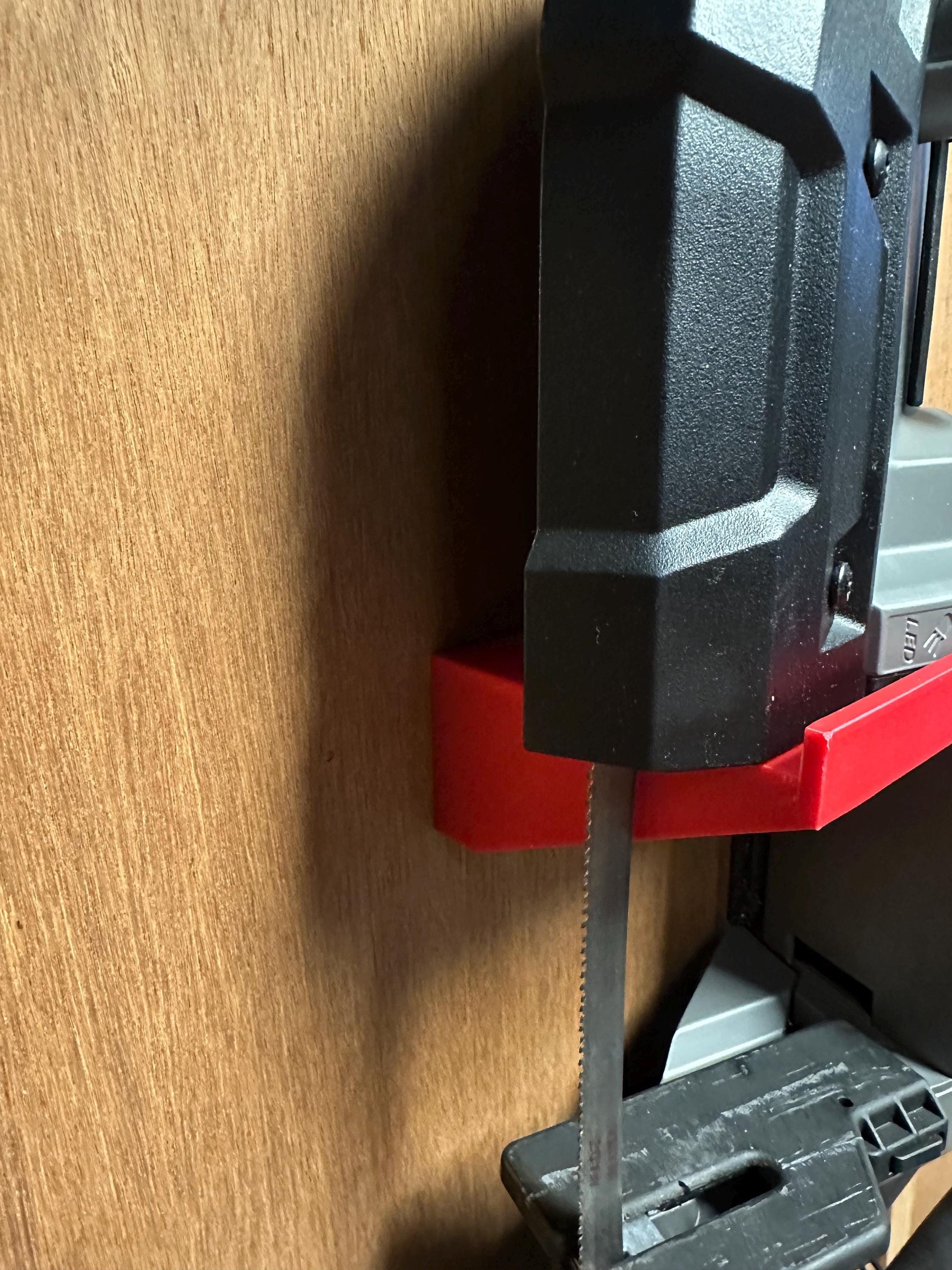 Holder for the Milwaukee Deep Throat Portaband Saw