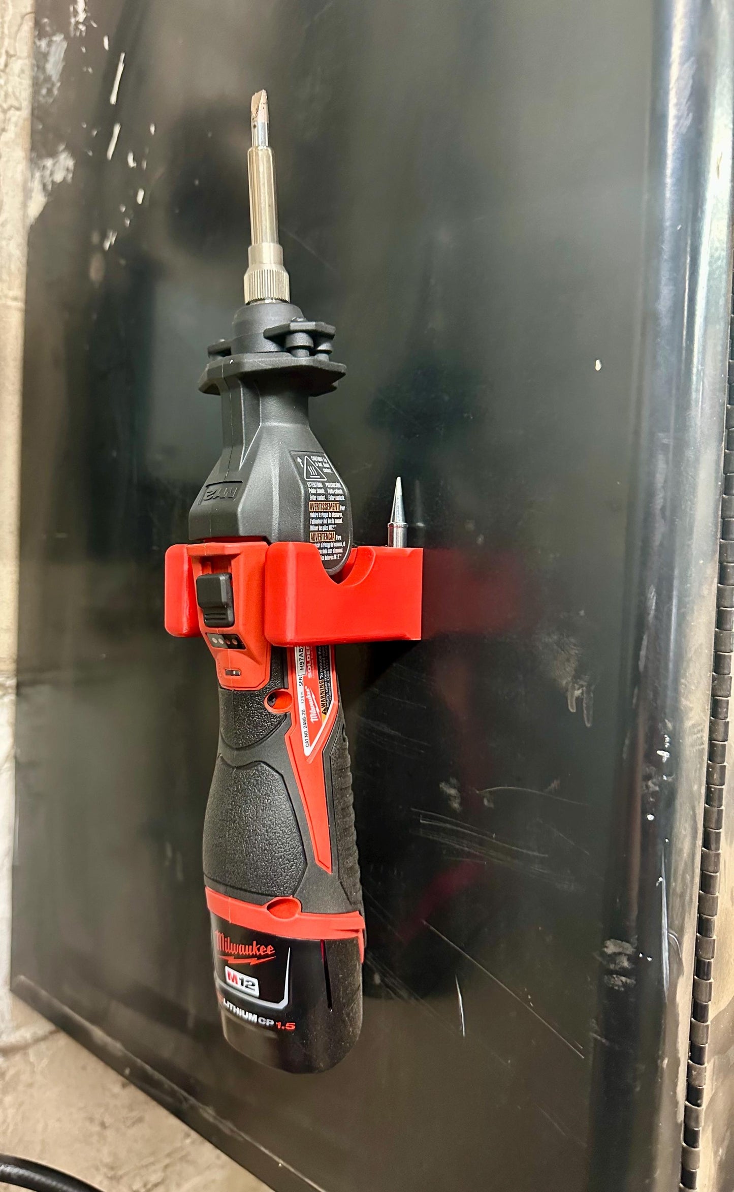 Holder for the Milwaukee soldering iron