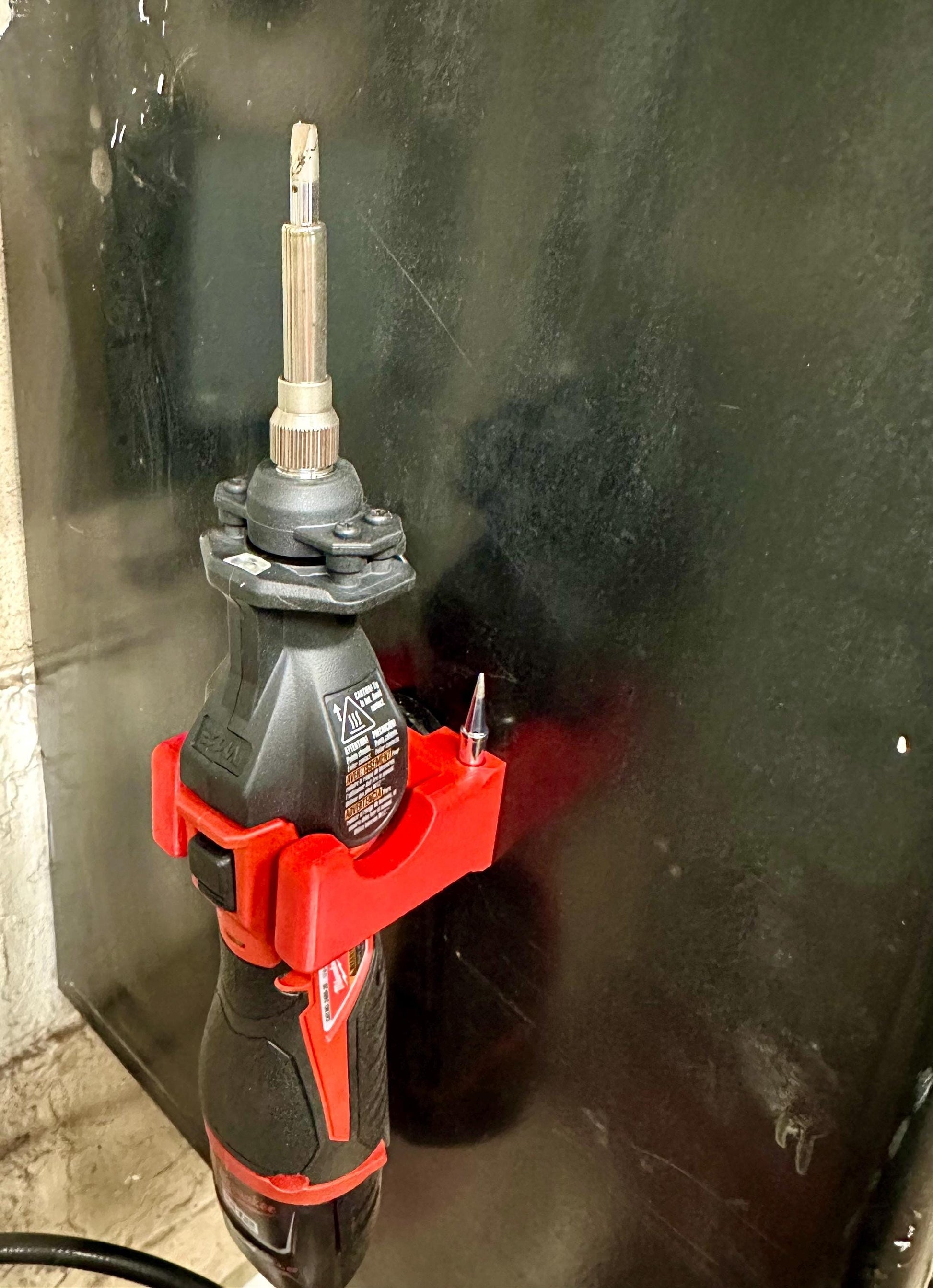 Holder for the Milwaukee soldering iron