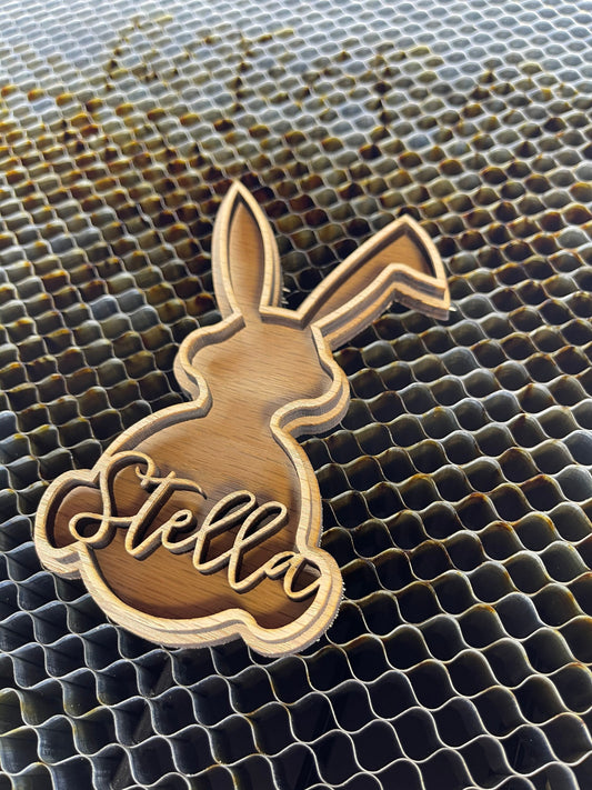 Custom Easter Bunny Cut Outs