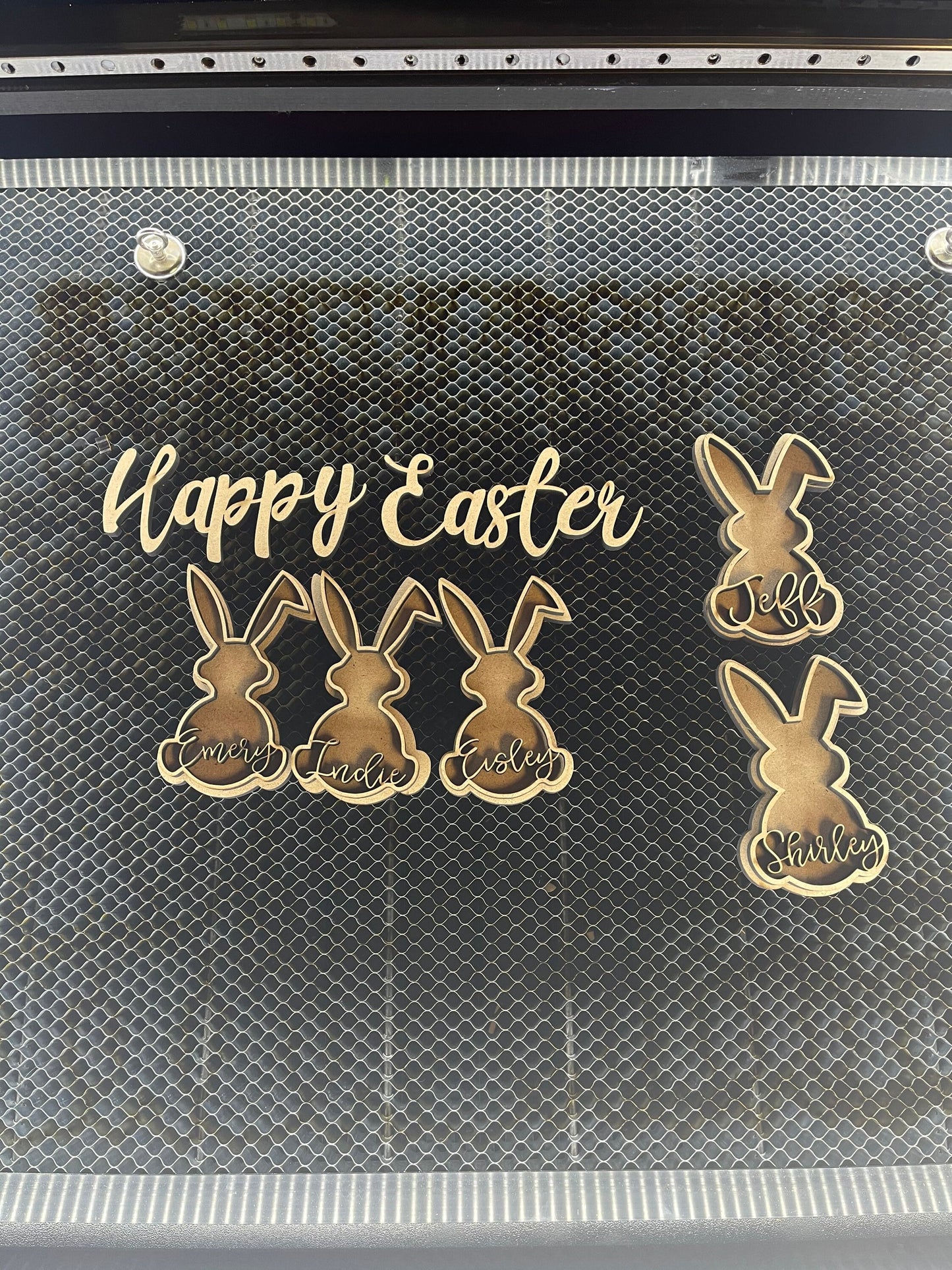 Custom Easter Bunny Cut Outs