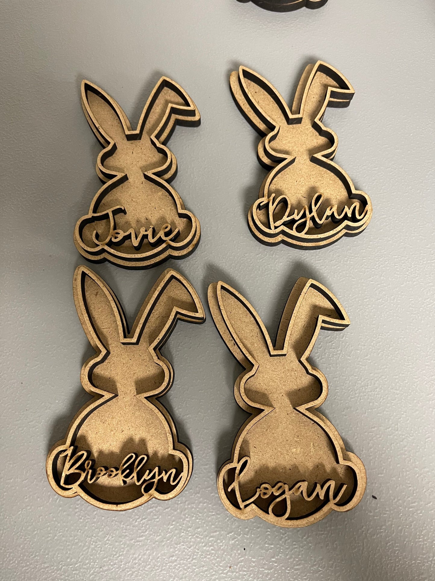 Custom Easter Bunny Cut Outs