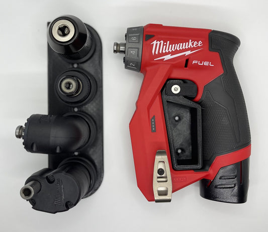 Milwaukee M12 Installation Driver Storage Mounts - 2505