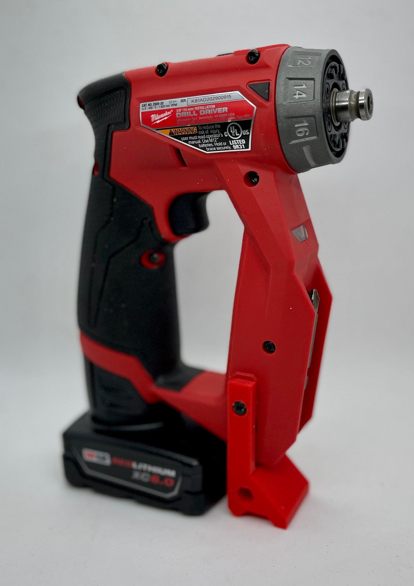 Extended Leg for the Milwaukee M12 Installation Driver - 2505