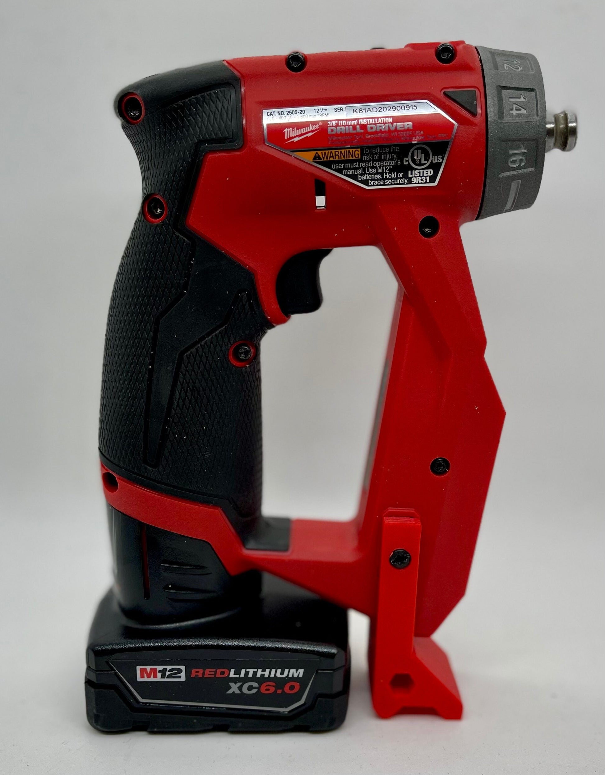 Extended Leg for the Milwaukee M12 Installation Driver - 2505