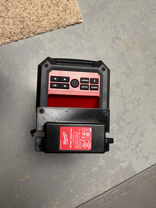 Milwaukee M12 Radio power supply holder