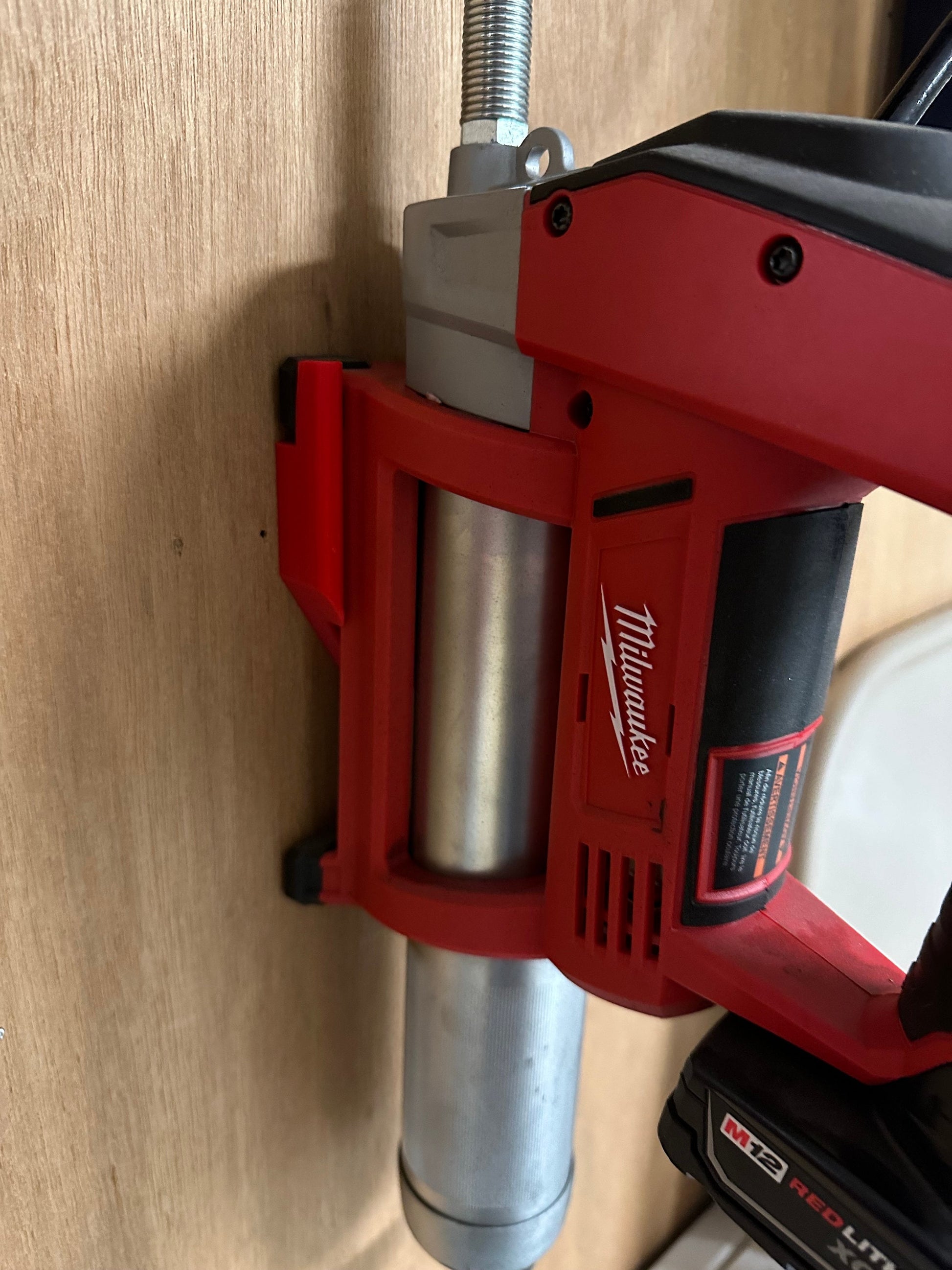 Milwaukee M12 Grease Gun Holder - Mount